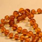 baltic Amber necklace Cognac Baroque Beads Ladies