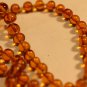 baltic Amber necklace Cognac Baroque Beads Ladies