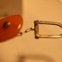 Natural Baltic amber keychain ...old