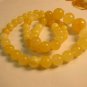 Natural Baltic Amber necklace , matte, length 56 CM