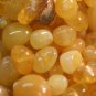 Baroque natural baltic amber bored stones  , matt  6 - 7gr. 50 pieces