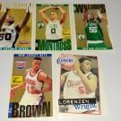 Panini NBA Stickers 1996 1999 x5 David Robinson Eric Montross Eric Williams