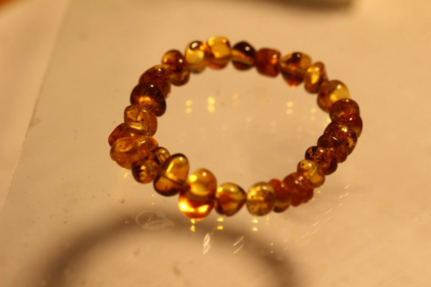 Natural Baltic Amber  childish  bracelet ,,.
