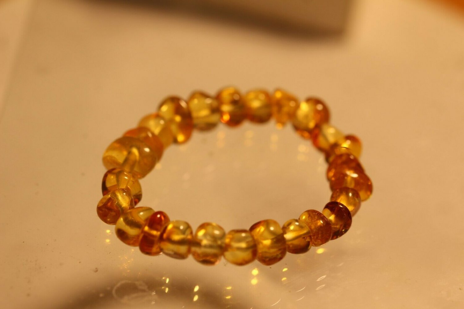 Natural Baltic Amber  childish  bracelet ,,.,