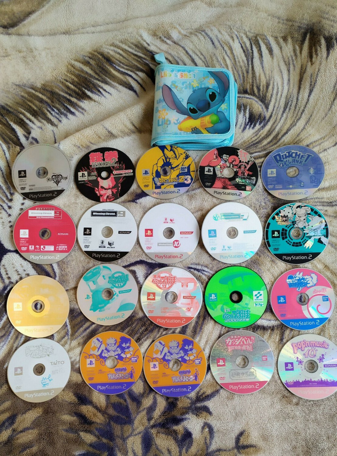 Original Sony Playstation 1/2 PS2 / PS1 Japanese Game LOT x20 *Used* *Japan*
