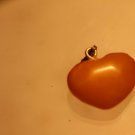 Natural Baltic Amber . pendant souvenir    ." heart".