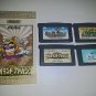 Nintendo GameBoy Advance Super Mario & Wario Series Games Set x4 *Used* *JPN*
