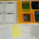 Official Sony Playstation 1 PS1 Colored Memory Cards 4-Pack SCPH-1020 Japan Used