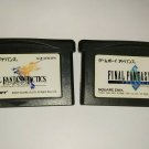 Nintendo GameBoy Advance Final Fantasy Series Games Set x2 Tactics *Used**Japan*