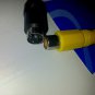S-VHS Male To Composite RCA Female Cable Adapter Video SVHS/RCA 10cm *New-like*