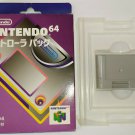Official OEM Nintendo 64 N64 Controller PAK NUS-004 Memory Card In Box *Used*