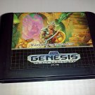 Dungeons & Dragons: Warriors of the Eternal Sun Sega Genesis Game Cart *NTSC-U*