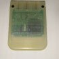 Sony Playstation 1 PS1 Official Memory Card X-Mas Clear Frost White SCPH-1194