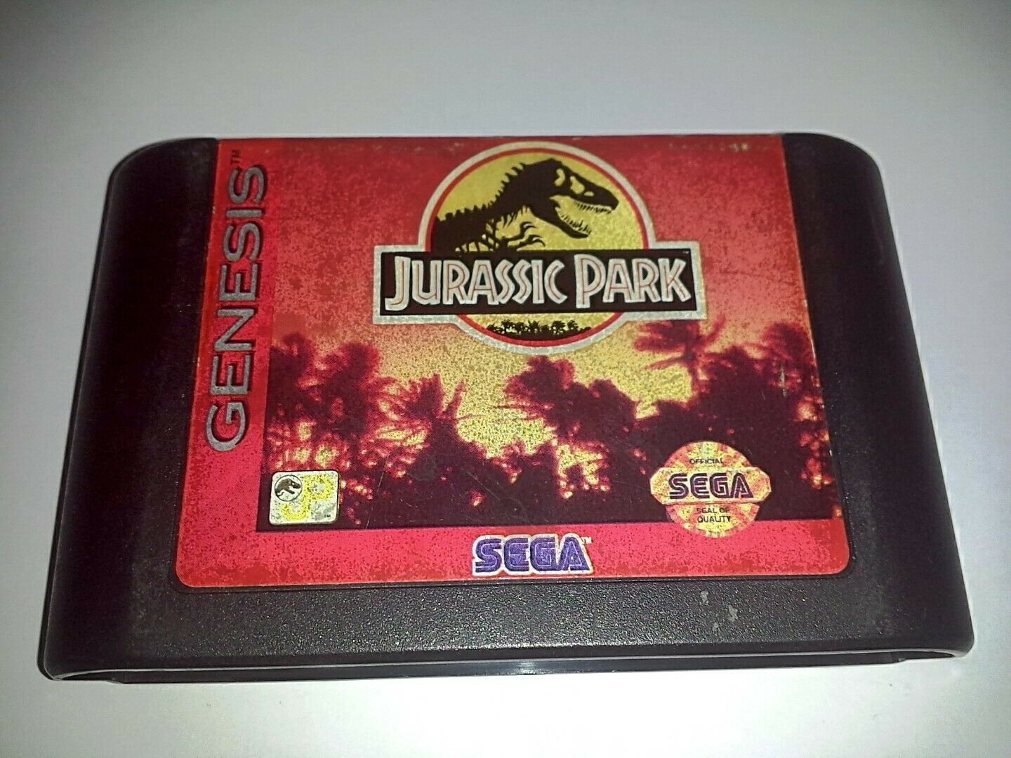 Jurassic Park Sega Genesis Game Cartridge *NTSC-U*