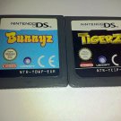Nintendo DS Petz Games Set Bunnyz & Tigerz NTR-YBWP-EUR NTR-YCIP-EUR *Eur* Used