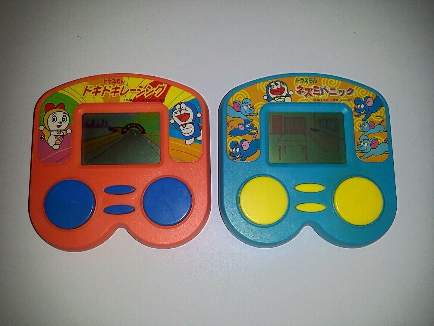 *Faulty/For parts/Repair* Doraemon Mouse Panic | Racing LCD Epoch Games x2 Japan