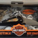 Harley Davidson Collectible Key Chain Knife And Pin New Officially Licensed