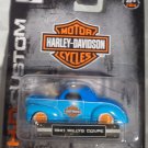 1941 '41 WILLYS COUPE HARLEY DAVIDSON MOTOR CYCLES BIKE DIECAST HD CUSTOMS