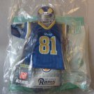 2007 Burger King Kids Meal Toy -- NFL Mini Jersey -- St. Louis Rams #81