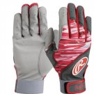 Rawlings Adult Tiger Stripe Pattern Batting Medium Batting Glove