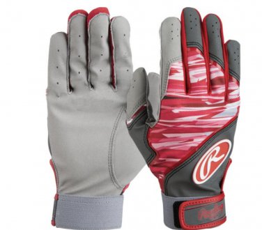 Rawlings Adult Tiger Stripe Pattern Batting Medium Batting Glove