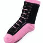 Harley-Davidson Girls 3-Pack Non-Skid Shoe-Look-Alike Socks shoe size 9/10