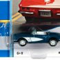 Johnny Lightning  Classic Gold 1962 Chevy Corvette Teal 1:64 Scale Die-Cast