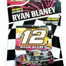 NASCAR Ryan Blaney #12 BodyArmor 1:64 Die-cast Car 2020 Wave 09 NEW