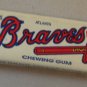 Vintage MLB Atlanta Braves Chewing Gum Unopened 5 stick pack