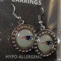 NEW ENGLAND PATRIOTS Earrings Dangles for Pierced Ears HYPOALLERGENIC