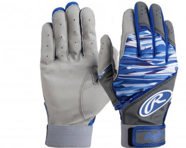 Rawlings Adult Royal Tiger Stripe Pattern Batting Large Batting Glove