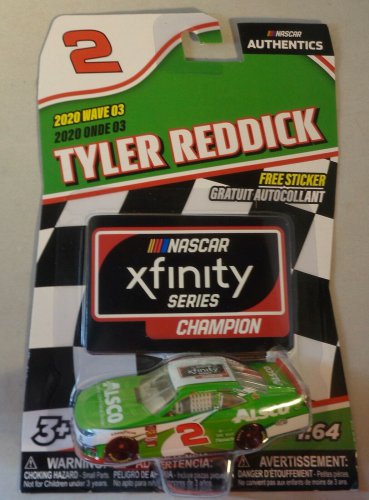 1/64 NASCAR AUTHENTICS 2020 Wave 3 Tyler Reddick ALSCO Champion Car Diecast