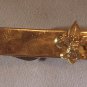 Boy Scouts Of America Tie Clip Tie Bar Gold Tone