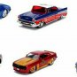 Jada Hollywood Rides: Marvel Avengers Complete Set All 6 Cars 1/32 Scale