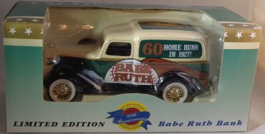 New In Box Babe Ruth Limited 60 Home Runs in 1927 Die Cast Coin Bank