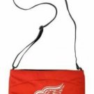 Detroit Redwings Licensed Team Color Logo Jersey Mini Crossbody Purse Handbag