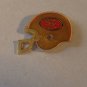 Vintage NFL Helmet Pin by Peter David from 1984 - San Francisco 49ers