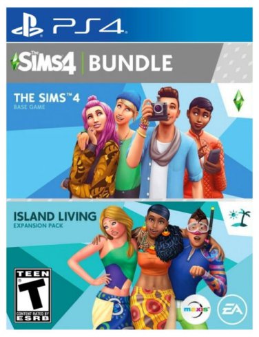 The Sims 4 Island Living Bundle (PS4) **Brand New**