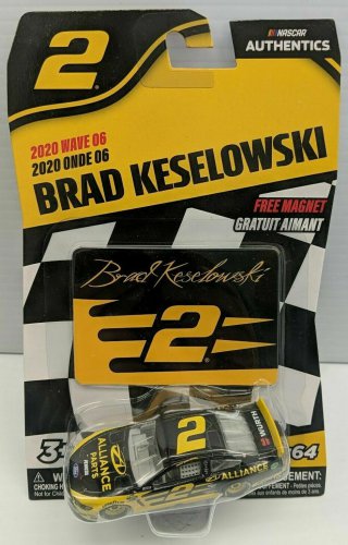 NEW Nascar Authentics 2020 Brad Keselowski Wave 06 Alliance Parts 1/64th Car