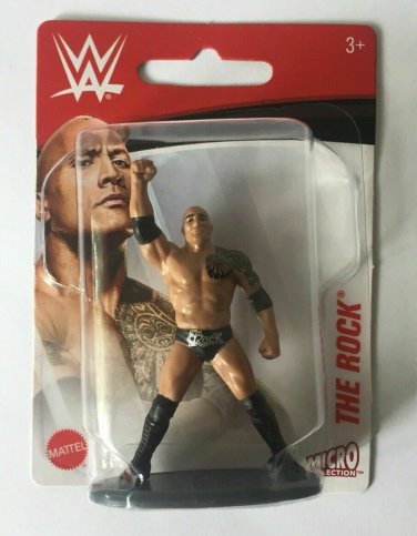 Mattel WWE Micro Collection THE ROCK Wrestling Figure Dwayne Johnson