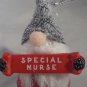 NEW for 2020, Charming Mini Gnome Ornament, Special Nurse from Ganz