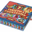 Disney Christmas Countdown Tin with Treasury Novelty Book New