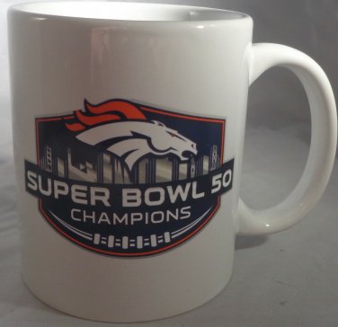NFL Denver Broncos Super Bowl 50 Champions Coffee/Tea Mug