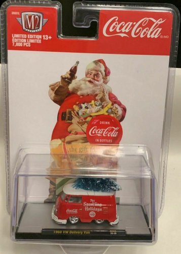 2020 M2 MACHINES CHRISTMAS COCA COLA 1960 VW Delivery Van