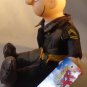 TOY FACTORY BEETLE BAILEY SARGE 7" PLUSH TOY PLASTIC HEAD