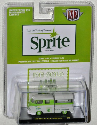 M2 Machines Sprite 1960 VW Double Cab Truck USA Model 20-27 MOC with Surfboard