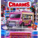 2020 Matchbox Candy Cars #4 Chow Mobile™ (Food Truck) PINK / CHARMS® POPS