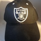Las Vegas Raiders Hat Cap Black Classic Style One Size New!!