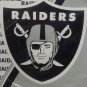 New NFL Oakland Raiders 9.75" (8) Disposable Paper Plates Party Supplies