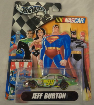 Hot Wheels Racing NASCAR Justice League Jeff Burton Taurus Green Lantern 1:64